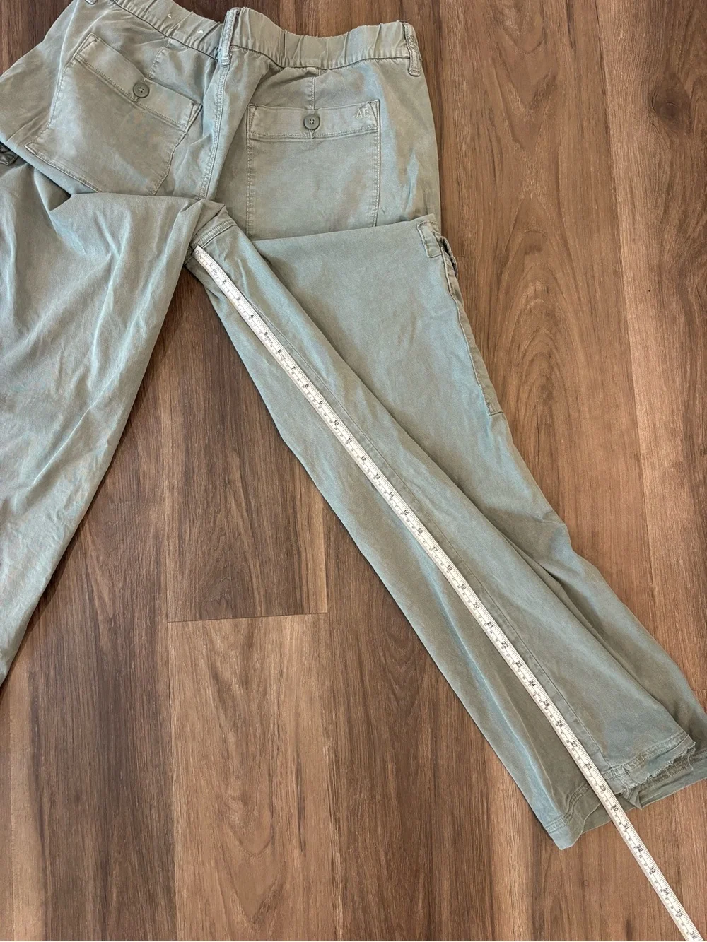 American Eagle Outfitters Men's Olive Green Cargo Pants